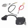 Compact Ignition Coil Module Black Ignition Coil Replacement Chainsaw Electrical Part  Garden Tools