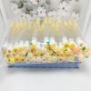 Disposable Flower Series Eyelash Brush with Transparent Test Tube Packaging