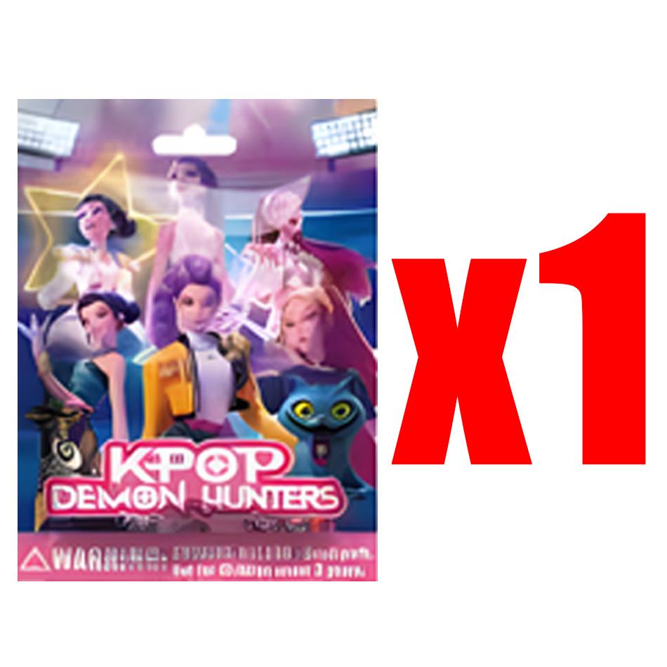 Dämonenjäger 1-12 Stück Blind Box Figur Spielzeug Derpys Tiger Rumi Mira Zoey Sussy Sammelfigur für Fans Geschenk