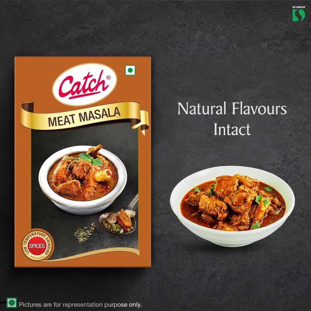 Catch Meat Masala Powder 100g Pack of 1 – Authentic Indian Mutton Spice Blend for Cooking