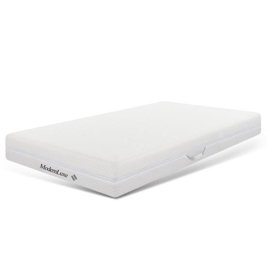 Cold Foam Mattress 7 Zones Comfort Foam Mattress, 20cm High, H3 H2 Mattress 90x200cm Ergonomic Cold Foam Mattress with Handles & Cover Washing Climate