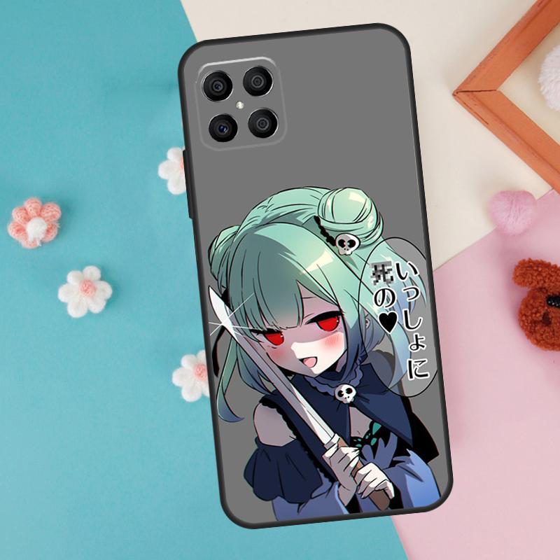 Uruha Rushia Hololive Anime Case For Honor 200 Pro 50 70 90 X9a X8a X8 X9 X8b X9c X9b Honor Magic 7 Pro 5 6 Lite Cover