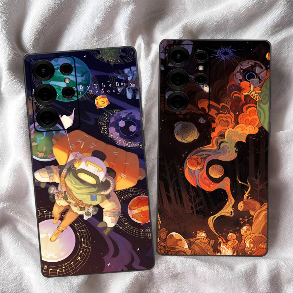 Outer Wilds Game Phone Case For Samsung S 24 fe 25 Ultra plus 20 lite 21 30 22 23 24 22 Ultra 5G Fundas