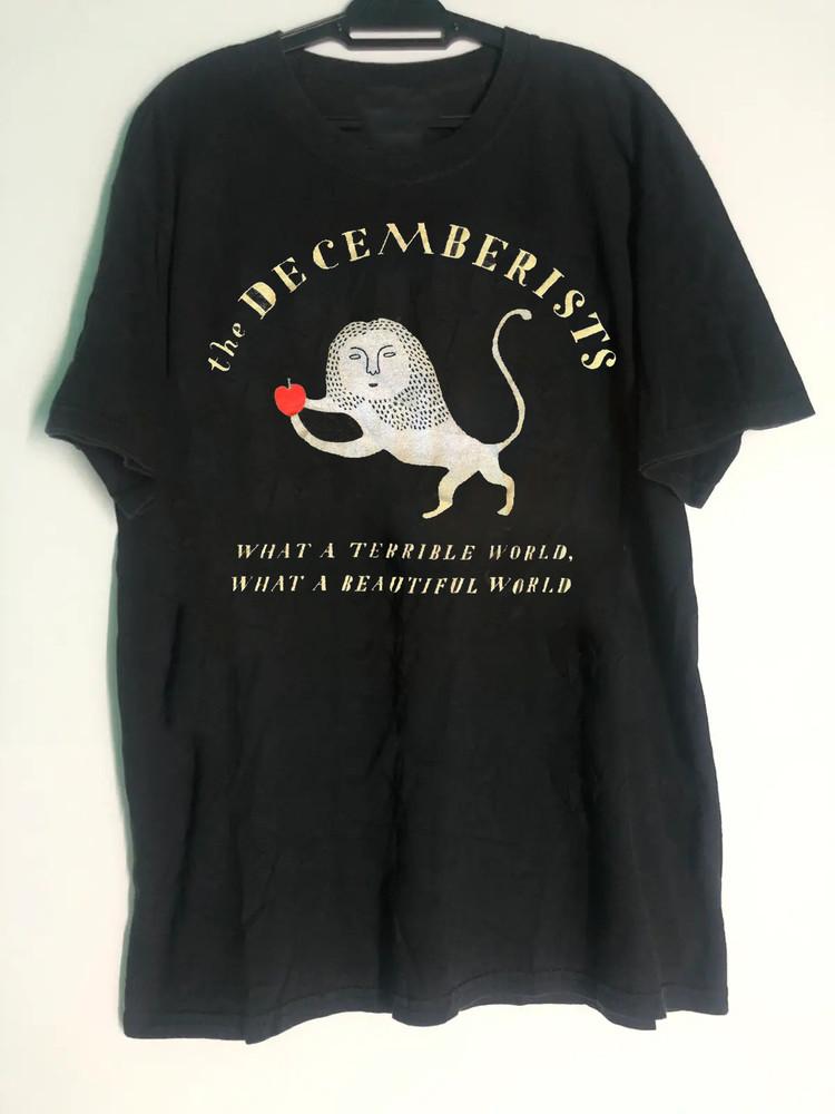 

The Decemberists What A Terrible World Tour Gift For Fan S to 5XL T-shirt Unisex T-Shirt XXXL