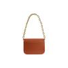 Coach Idol 21 Gold Logo Chain Magnetic Buckle Flap Leather Messenger Bag Women Bags Brown CM557-B4BAR