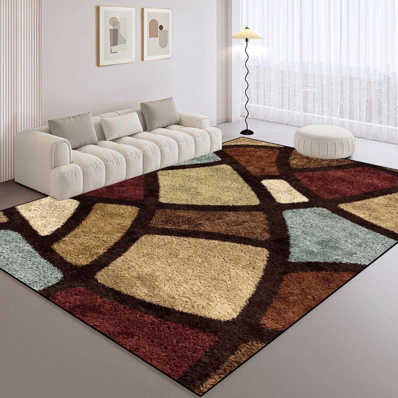 Classic Light Luxury Carpets Large Living Room Sofa Area Rugs Non-slip Washable Bedroom Rug Coffee Table Mat