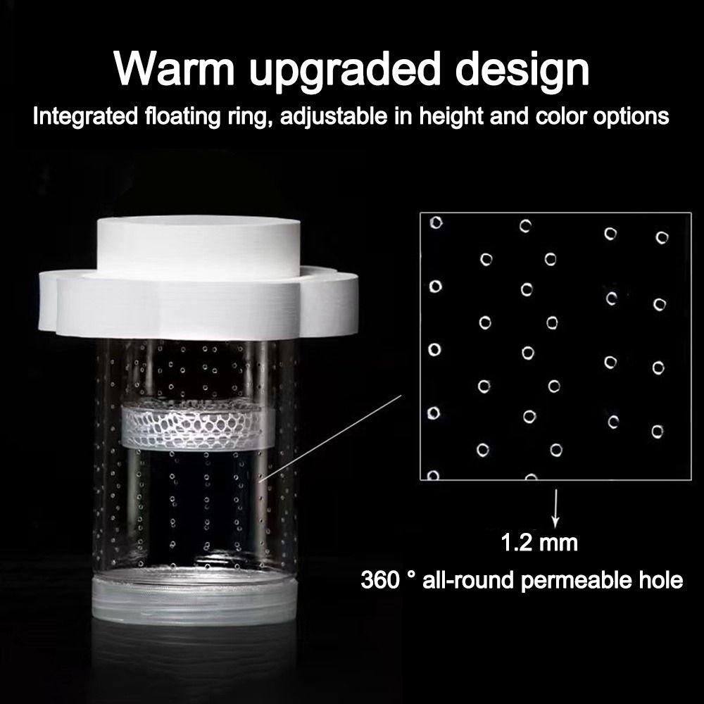 Plastikowe Pudełko Izolacyjne do Rozrodu Ryb Krewetki Gupiki Wylęgarnia Ryb Inkubator Pudełko Hodowlane Akwarium