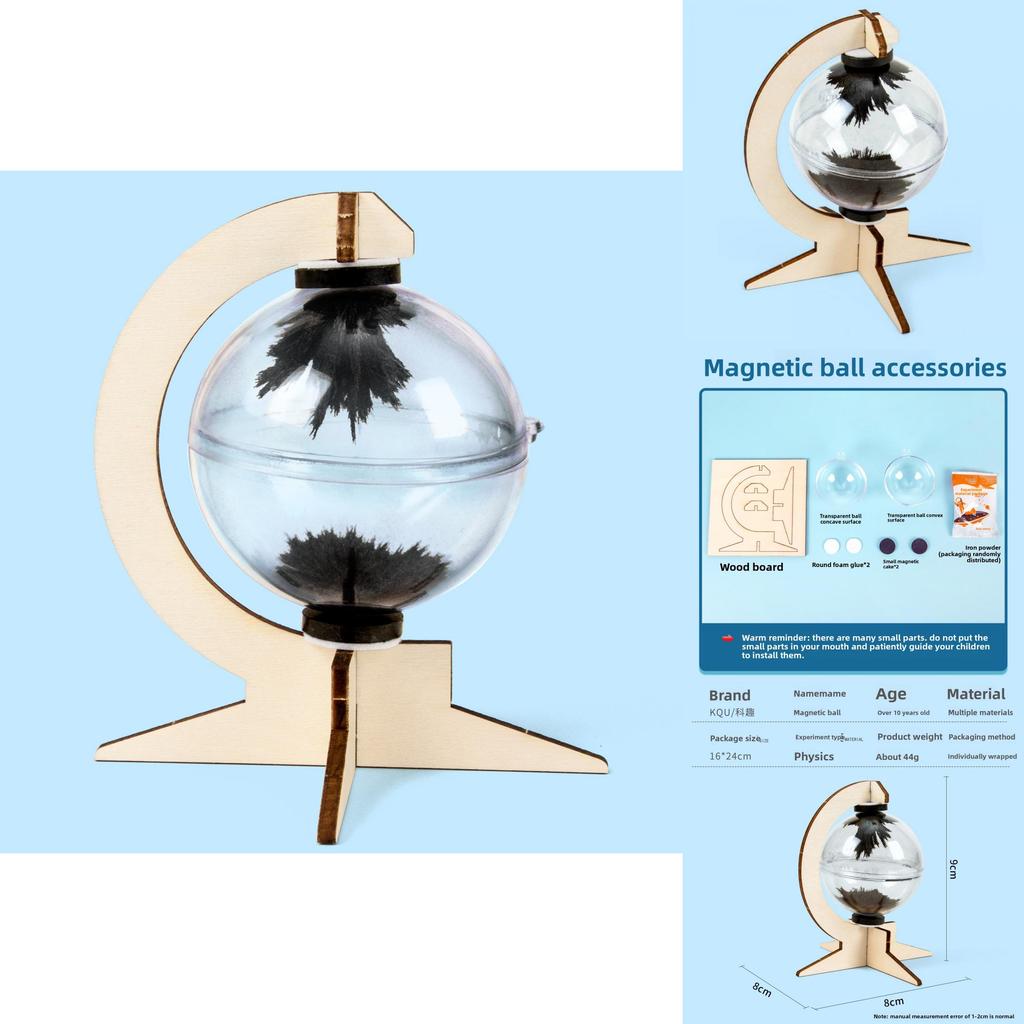 Science Experiment Kit For With Magnetic Sphere Model Educational Toy For Children