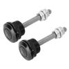 2Pcs   Hood Pin Bonnet Lock Quick Release Push Button Bumper Clip