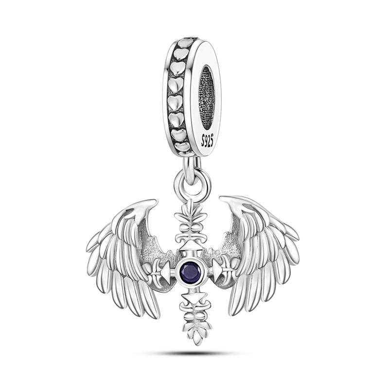 Charms Copper Cute Cartoon Theme Series Beaded Pendant 3Mm Original Bracelet Necklace Women'S Luxury Exquisite Jewelry Gift