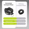 Memory Foam U-Shaped Neck Pillow for Travel Flight Comfort Support Ergonomic Sleep Cushion Headrest Plane Relief
