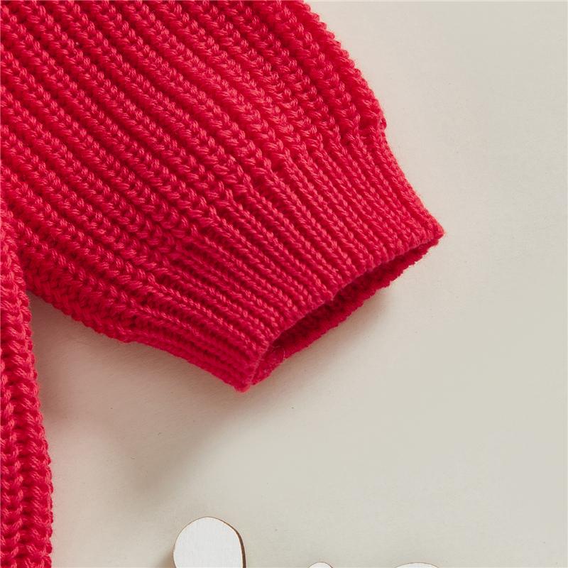 Toddler Newborn Baby Girl Christmas Sweater Long Sleeve Crew Neck Tree Winter Warm Knit Pullover Sweater Infant Clothes