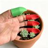 5Pcs Finger Protectors for Digging Gardening Reusable Finger Guards Portable Finger Covers Tools for Planting Transplanting Protect Nails from Dirt