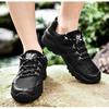 Men's hiking outdoor shoes, four season hiking shoes, hiking low cut lace up shoes, outdoor travel waterproof and anti slip spor