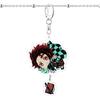 Anime Design Acrylic Demon Slayer Key Chain Key