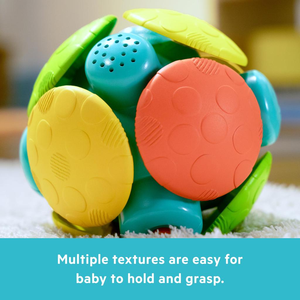 Bright Starts Rolling and Vibrating Chase Ball [3 months and up] 12212