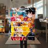 1PC Dragon Ball Super  Print Flannel Blanket, High quality All Seasons, Home Decor, Warmth and Comfort, Perfect for Christmas Gifts