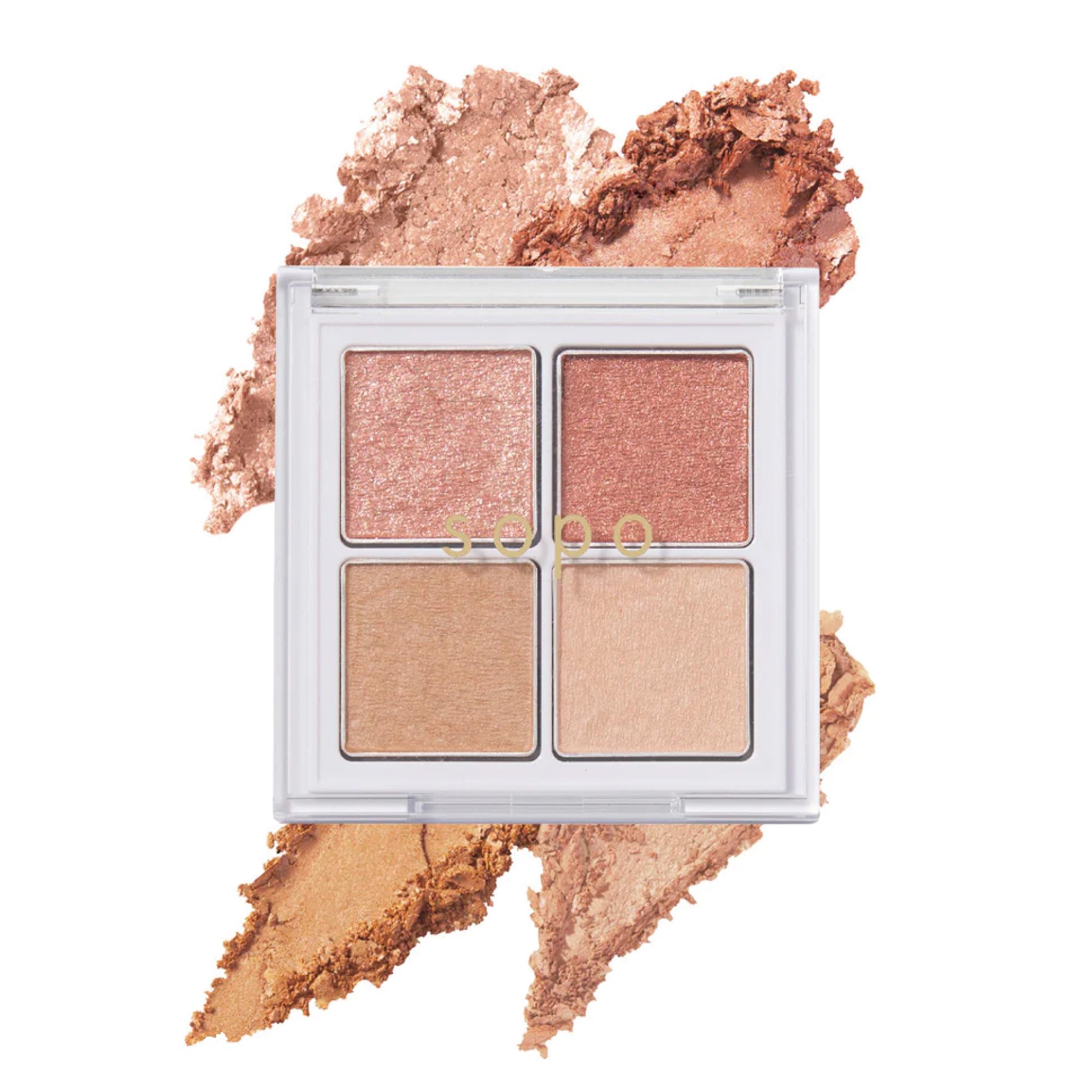 

sopo Палетка теней 04 Dazzle Beige