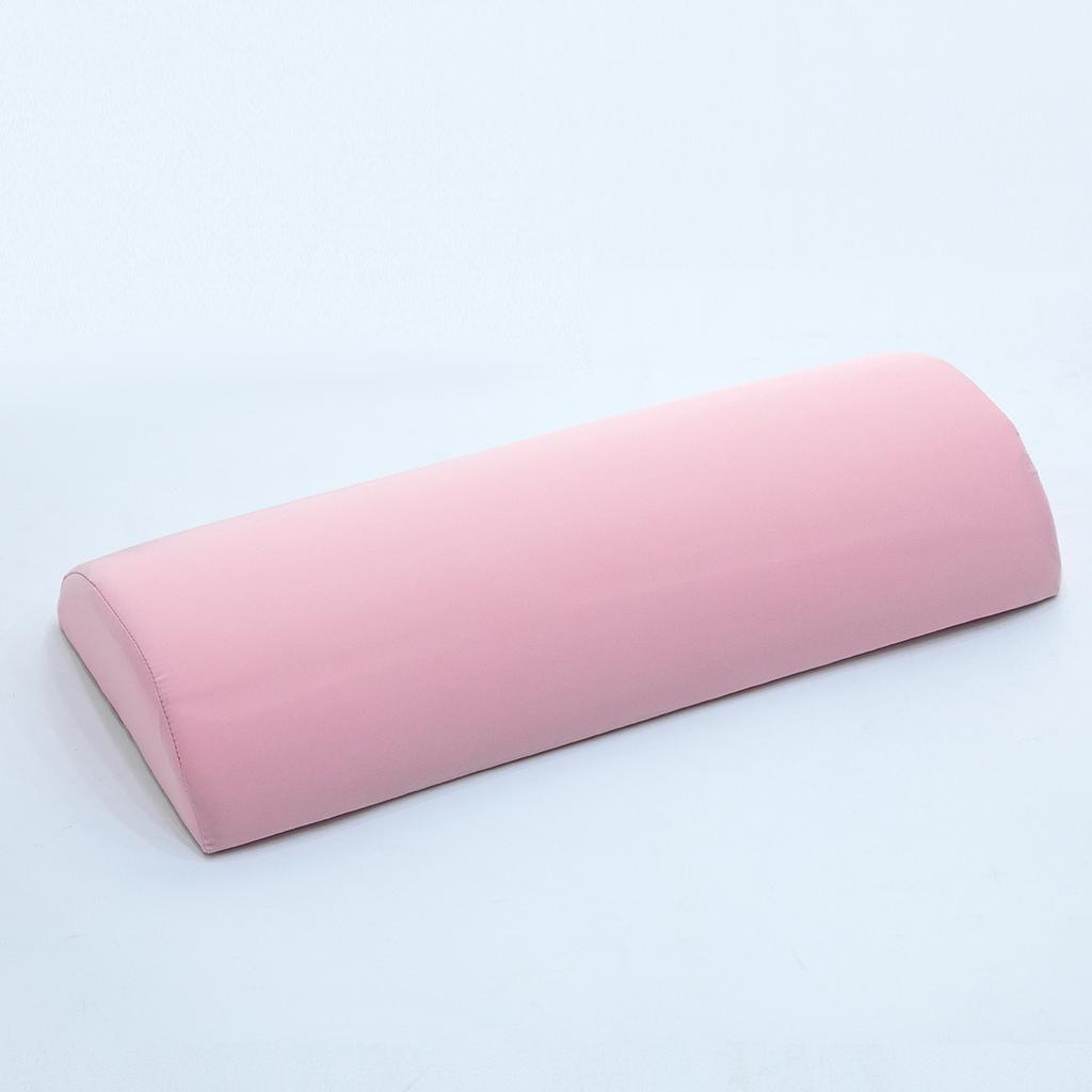 1 PC Half Moon Bolster Pillow Ankle Knee Support Quality Memory Foam Filling for Legs Knees Lower Back Head Office Home Travel