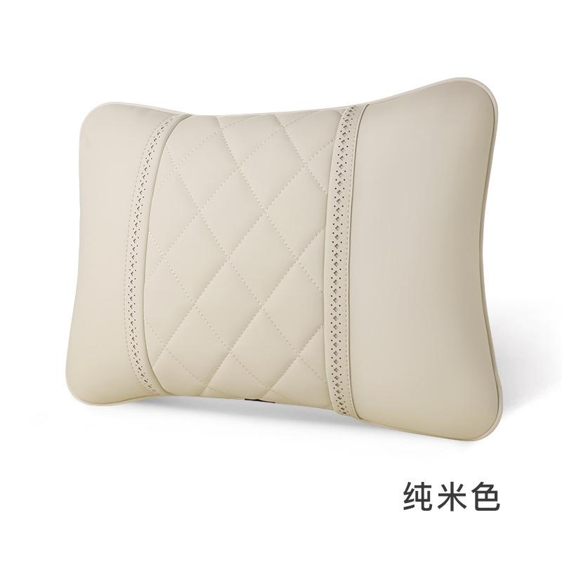 Oreiller de taille de voiture pour Mercedes Maybach classe S, appui-tête de luxe NAPPA, oreillers lombaires de voiture, Support de coussin de siège de voyage