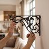 Decorative Wall Shelf Bracket Sturdy Mounted Brackets Long-Lasting