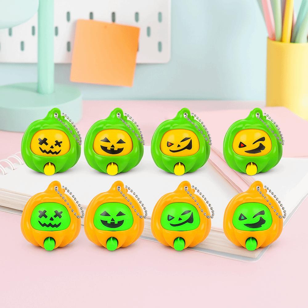 Face Changing Design Pumpkin Face Changing Keyring Pumpkin Face Changing Pendants  Halloween Party