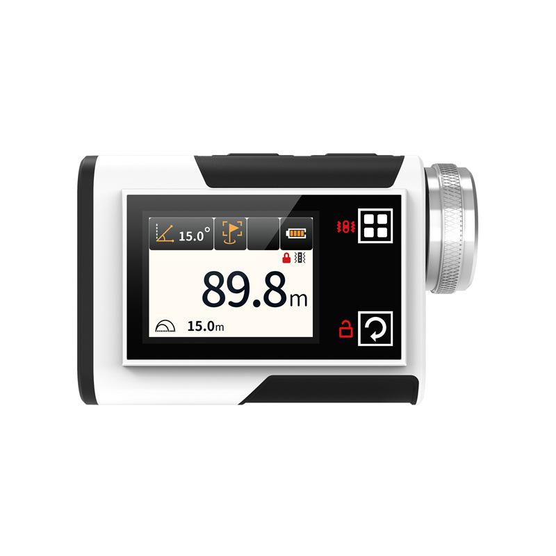 Cross-border New Laser Rangefinder Golf Telescope with Touch Screen, Angle & Speed Measurement
