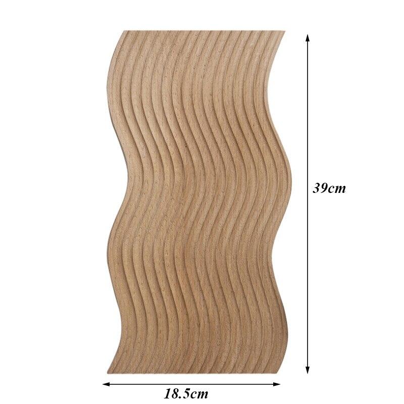 

Деревянный вихревой разделочный блок, поднос для хлеба, десерта, доска для пиццы и суши, Нескользящая разделочная доска, кухонный инструмент B