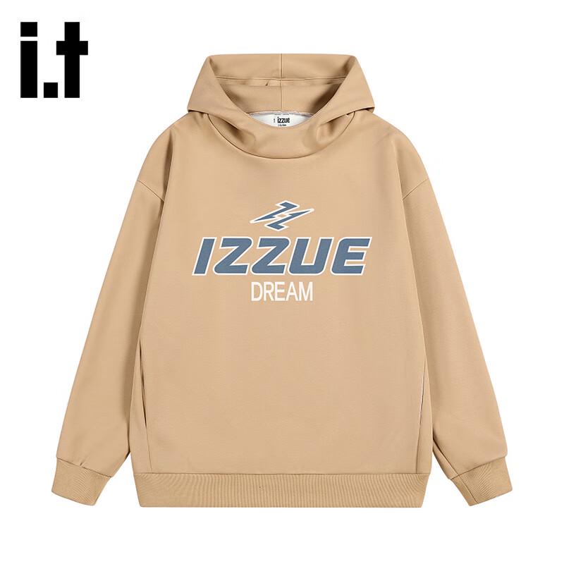 

Izzue Unisex American Retro Letter Print Hoodie 2XL