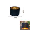 Vintage Cylinder Lampshade E27 Linen Round Lamp Shade for Table Lamps Easy Assembly Lampshade for DIY Table Lamps Floor Bedside