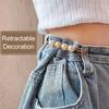 6pcs Adjustable Buckle Artificial Pearl Waist Pin Clips For Trousers Pants Skirts Dress Waistline Adjusting Shirts Sweater TMZ