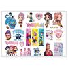 Kpop Witch Hunters Children'S Cartoon Tattoo Sticker Cute Color Girl Group Cos Transfer Sticker