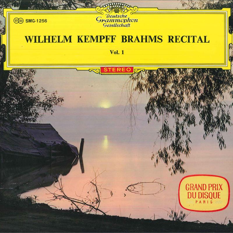 

LP Record WILHELM KEMPFF Brahms Recital Vol. 1 SMG1256 DEUTSCHE GRAMM Japan Classical Used