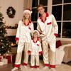 Family Christmas Pajamas Matching Sets 2 Pieces Parent-child Outfits Cozy Breathable Pjs Outfits Christmas Themed Costumes for Family