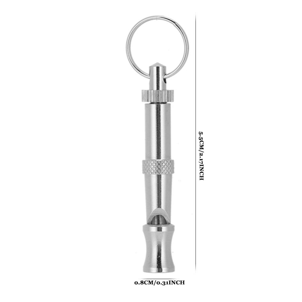 10PCS Metal Dog Training Device Frequency Adjustable Compact Pet Sound Training Tool Portable Smooth Surface