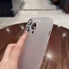 Compatible Frosted Ultra-thin Phone Case for iPhone 14 Promax, 15, 16, 17 with Built-in Lens Film.