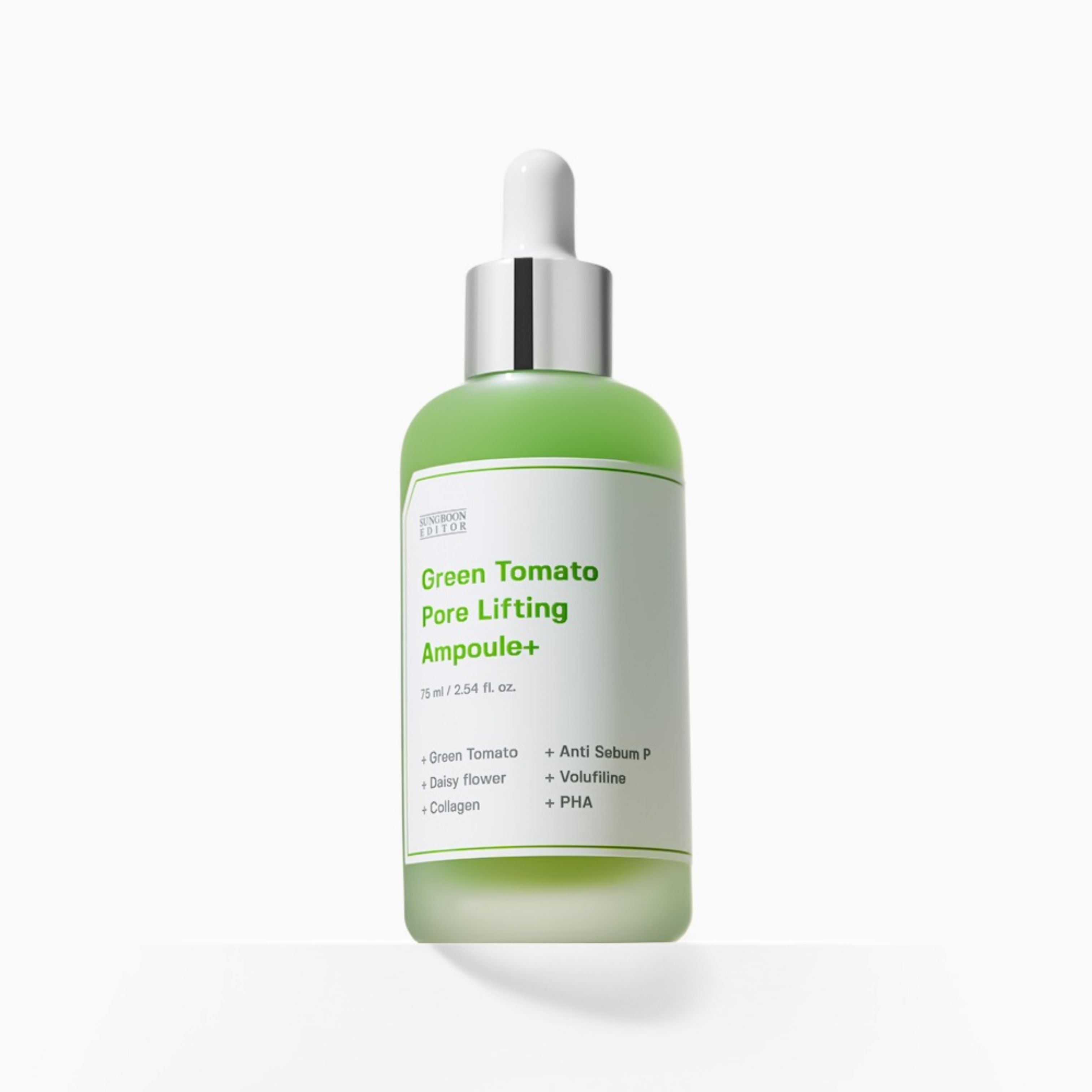 SUNGBOON EDITOR Green Tomato Pore Lifting Ampoule 75ml