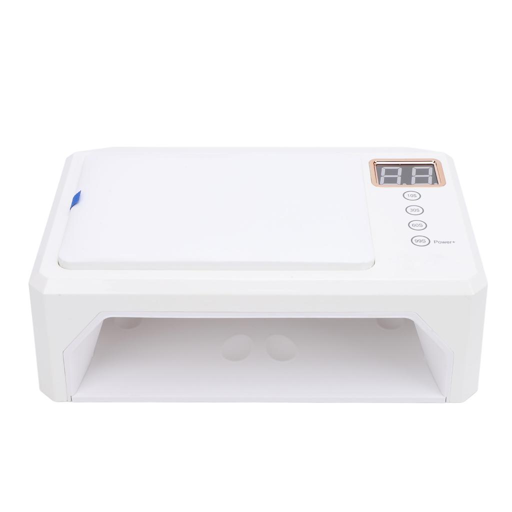 288W Nail Lamp with Hand Pillow 4 Timer UV Gel Nail Light Professional Nail Dryer with Arm Rest for