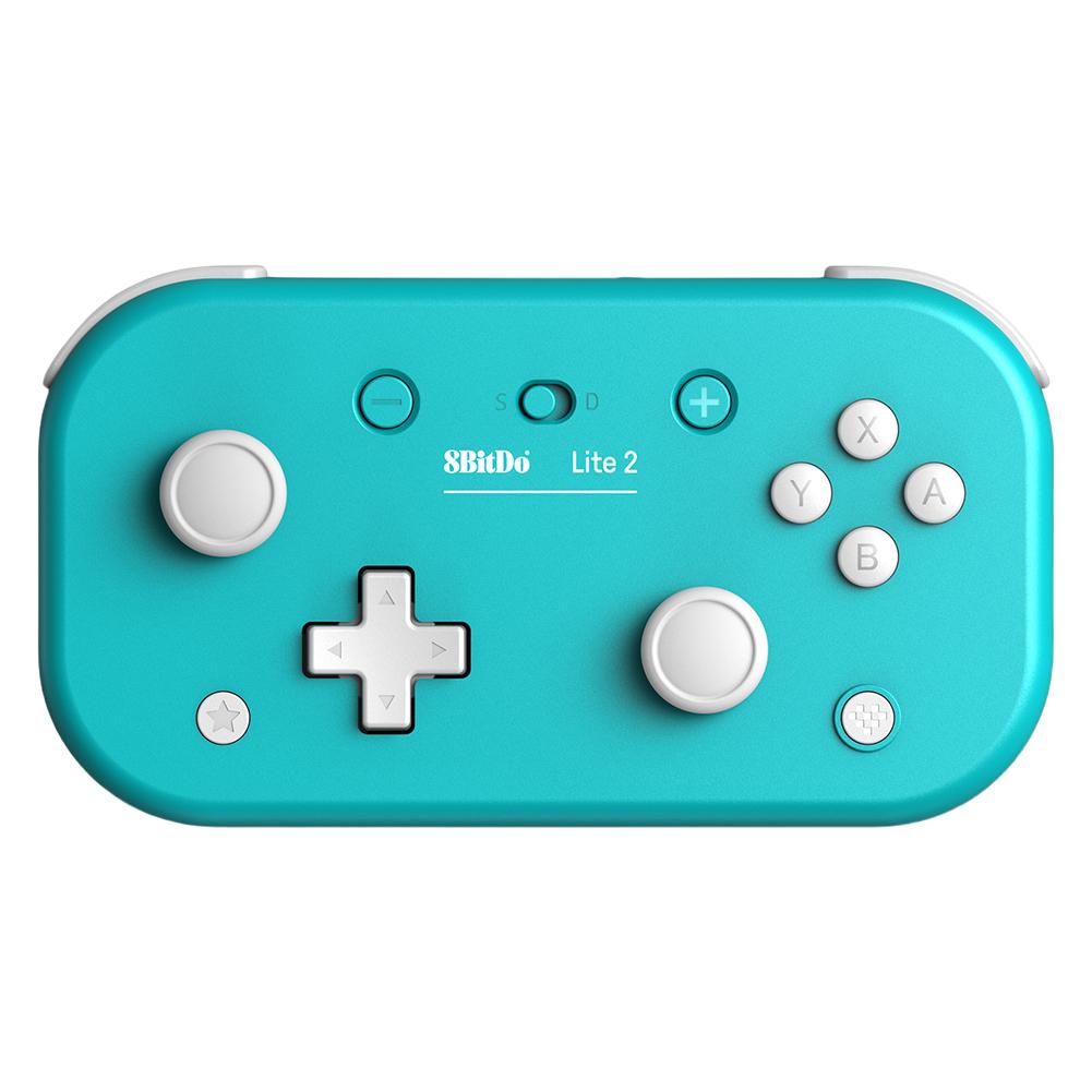 Wireless Bluetooth Gamepad for Switch 8BitDo Lite 2 Wireless Gamepad with Motion Controls Linear Motors Vibration for Android синий