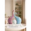 Beautiful Ceramic Elephant Family for Home Decor (Pack of 1,Multi-Coloured)