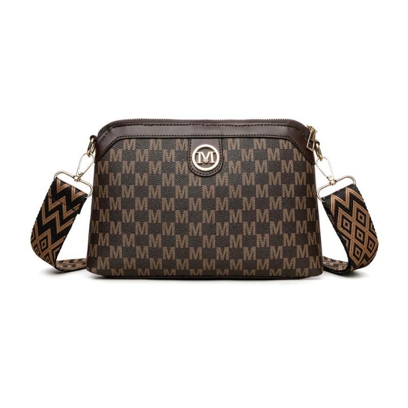 Retro Printed Single Shoulder Crossbody Women's Bag