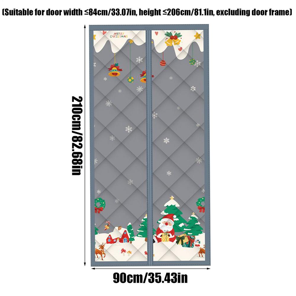 

Thermal Door Curtains Thicken Windproof Magnetic Magnetic Door Curtains For Home Patio Room Protection Doorway Doorway Apartment