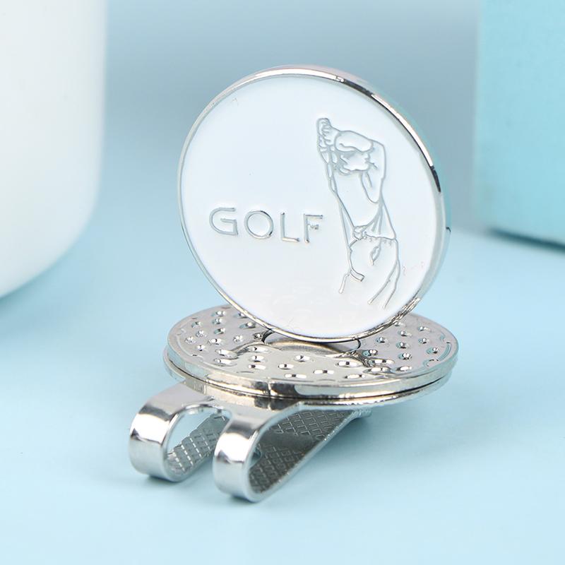 1Pc Golf Kappe Clips Golf Ball Marker Hut Clip Training Zubehör