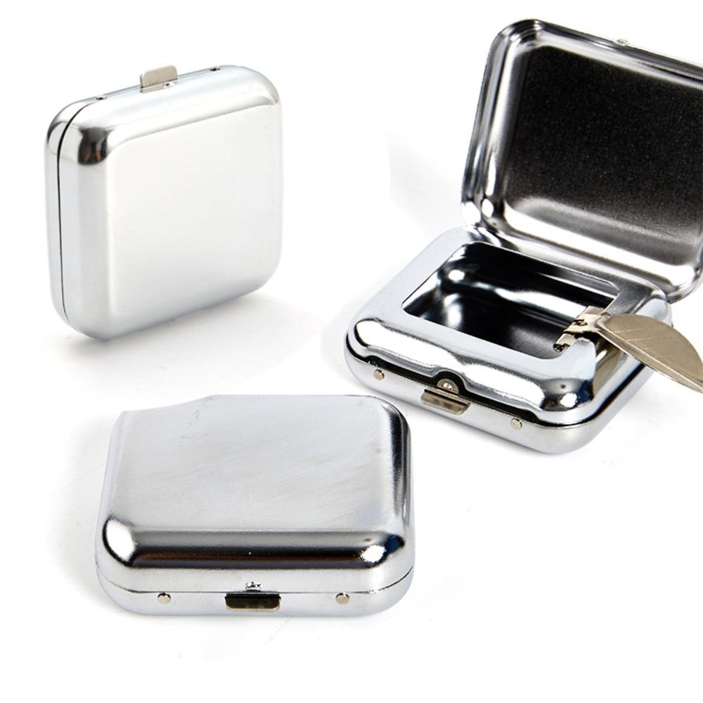 Creative Square Pocket Portable Fashion Outdoor Smoke Holder Ash Tray Smoking Accessories Ashtray
