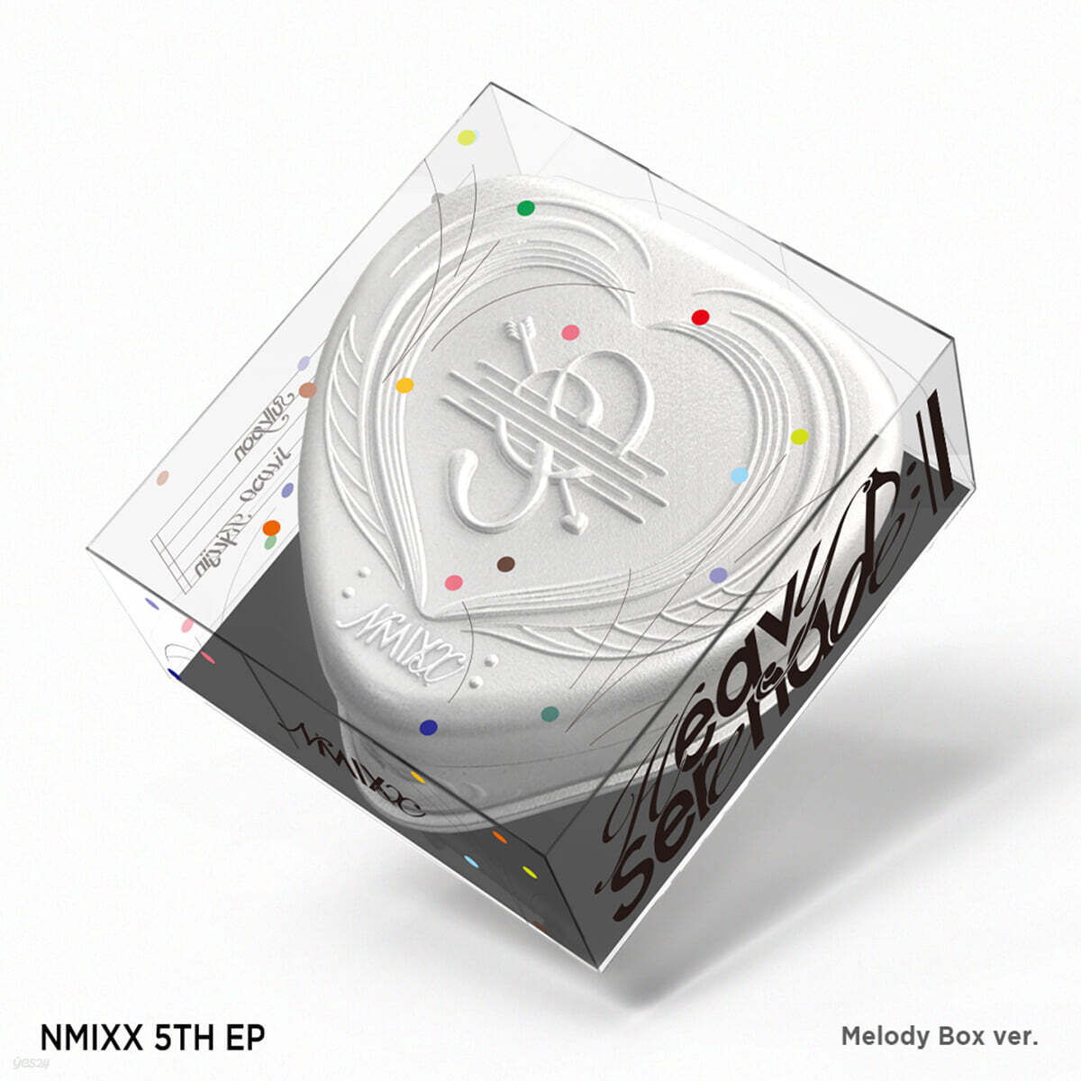 

[Передзамовлення] NMIXX Heavy Serenade Kpop Альбом Фотокартка Офіційна Обмежена Версія Melody Box Melody Box Ver. (Limited
