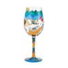 enesco Lolita Wine Glass Glamping 6010893
