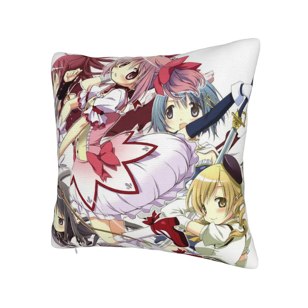 Puella Magi Madoka Magica Anime Pillowcase Double-sided Printing Cushion Cover Decorative  Pillow Case Cover