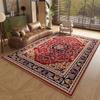 Persian Style Carpets for Living Room Anti-slip Cloakroom Rug American Bedroom Decor Retro Carpet Washable Study Soft Floor Mat