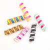 Rainbow Elastic Rubber Bands For Children Girls Telephone Wire Hair Ties Hairbands Hair Rope Ponytail Hair Accessories
