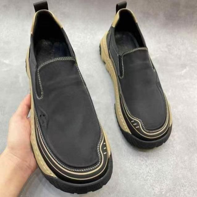 Summer new men's technology cloth casual and comfortable men's shoes high quality men's advanced sense fashion versatile handsome